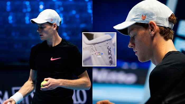 Jannik Sinner debuts Nike apparel, custom merch with personal “fox